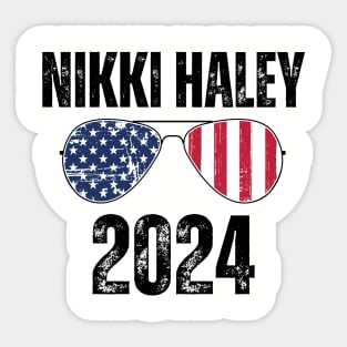 Nikki Haley For President 2024 Republican Vote Election Sticker